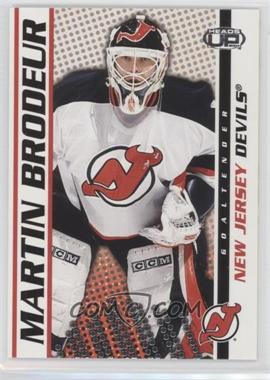 2003-04 Pacific Heads Up - [Base] #58 - Martin Brodeur