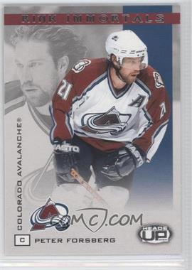 2003-04 Pacific Heads Up - Rink Immortals #2 - Peter Forsberg