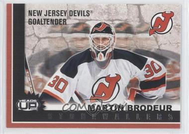 2003-04 Pacific Heads Up - Stonewallers #7 - Martin Brodeur