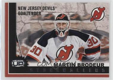 2003-04 Pacific Heads Up - Stonewallers #7 - Martin Brodeur