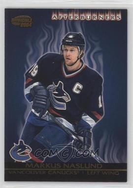2003-04 Pacific Invincible - Afterburners #10 - Markus Naslund