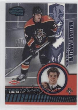 2003-04 Pacific Invincible - [Base] - Blue #111 - Nathan Horton /350