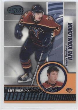 2003-04 Pacific Invincible - [Base] - Blue #5 - Ilya Kovalchuk /350