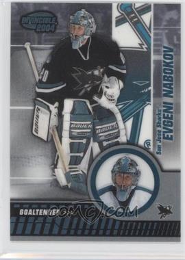 2003-04 Pacific Invincible - [Base] - Blue #84 - Evgeni Nabokov /350