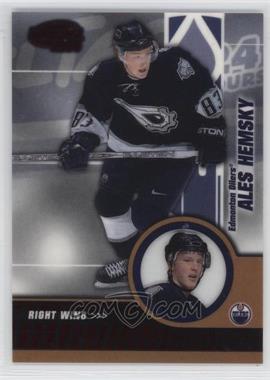 2003-04 Pacific Invincible - [Base] - Red #39 - Ales Hemsky /850