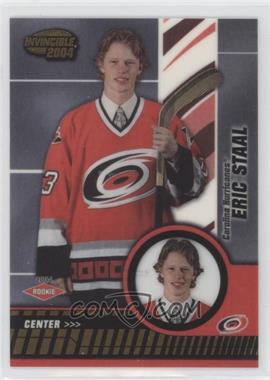 2003-04 Pacific Invincible - [Base] #105 - Eric Staal /799 [EX to NM]