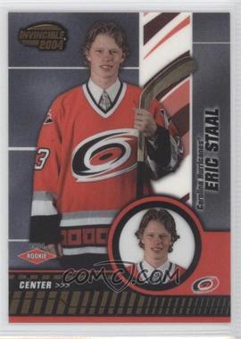 2003-04 Pacific Invincible - [Base] #105 - Eric Staal /799