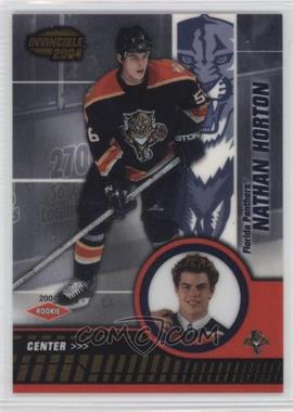 2003-04 Pacific Invincible - [Base] #111 - Nathan Horton /799