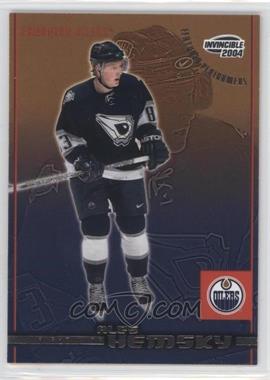 2003-04 Pacific Invincible - Featured Performers #12 - Ales Hemsky