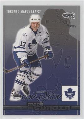 2003-04 Pacific Invincible - Featured Performers #28 - Mats Sundin