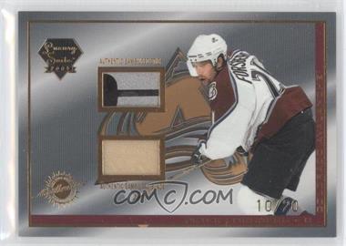 2003-04 Pacific Luxury Suite - [Base] - Gold #5.1 - Peter Forsberg (Stick/Blade) /20