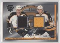 Joe Thornton, Sergei Samsonov [EX to NM] #/650