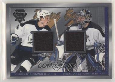 2003-04 Pacific Luxury Suite - [Base] #47 - Vincent Lecavalier, Nikolai Khabibulin /650