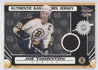 Game-Worn Jersey - Joe Thornton #/150