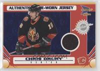 Game-Worn Jersey - Chris Drury #/90