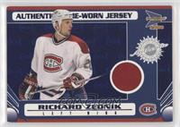 Game-Worn Jersey - Richard Zednik [EX to NM] #/90