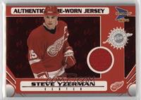 Game-Worn Jersey - Steve Yzerman #/75