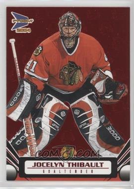 2003-04 Pacific Prism - [Base] - Red #25 - Jocelyn Thibault /260