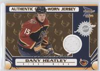 Game-Worn Jersey - Dany Heatley #/935