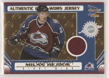 2003-04 Pacific Prism - [Base] #109 - Game-Worn Jersey - Milan Hejduk /1185