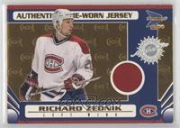 Game-Worn Jersey - Richard Zednik #/1,185