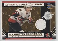 Game-Worn Jersey - Daniel Alfredsson #/185