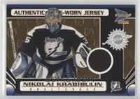 Game-Worn Jersey - Nikolai Khabibulin #/1,185