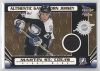 Game-Worn Jersey - Martin St. Louis #/1,185