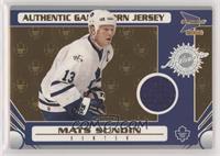 Game-Worn Jersey - Mats Sundin #/685