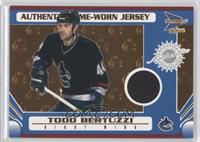 Game-Worn Jersey - Todd Bertuzzi #/935