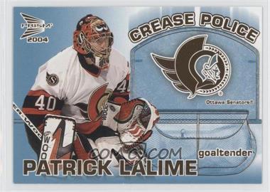 2003-04 Pacific Prism - Crease Police #7 - Patrick Lalime