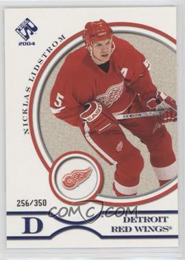 2003-04 Pacific Private Stock Reserve - [Base] - Blue #33 - Nicklas Lidstrom /350