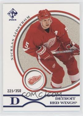 2003-04 Pacific Private Stock Reserve - [Base] - Blue #33 - Nicklas Lidstrom /350