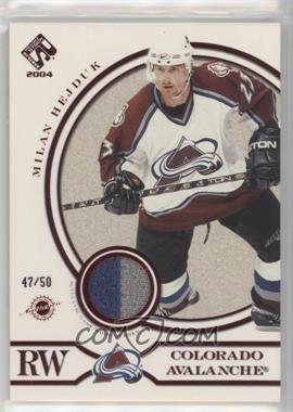 2003-04 Pacific Private Stock Reserve - [Base] - Red #155 - Milan Hejduk /50