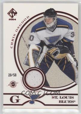 2003-04 Pacific Private Stock Reserve - [Base] - Red #197 - Chris Osgood /50