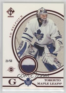 2003-04 Pacific Private Stock Reserve - [Base] - Red #205 - Ed Belfour /50