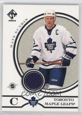 2003-04 Pacific Private Stock Reserve - [Base] - Retail #206.2 - Mats Sundin (Game-Worn Jersey)