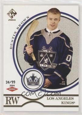 2003-04 Pacific Private Stock Reserve - [Base] #120 - Dustin Brown /99