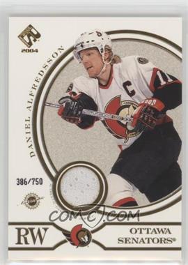 2003-04 Pacific Private Stock Reserve - [Base] #185 - Daniel Alfredsson /750