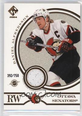 2003-04 Pacific Private Stock Reserve - [Base] #185 - Daniel Alfredsson /750