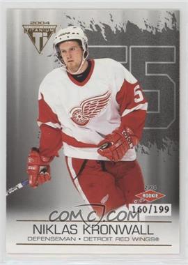 2003-04 Pacific Private Stock Titanium - [Base] - Hobby Jersey Number #118 - Niklas Kronwall /199