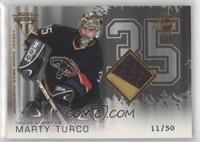 Authentic Game-Worn Jersey - Marty Turco #/50