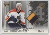Authentic Game-Worn Jersey - Jay Bouwmeester #/50