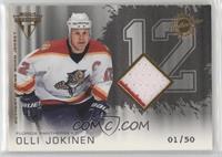 Authentic Game-Worn Jersey - Olli Jokinen #/50