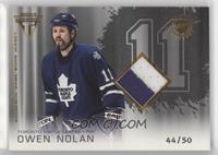 Authentic Game-Worn Jersey - Owen Nolan #/50