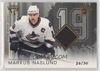 Authentic Game-Worn Jersey - Markus Naslund #/50