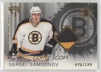 Authentic Game-Worn Jersey - Sergei Samsonov [EX to NM] #/155