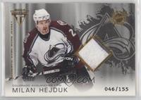 Authentic Game-Worn Jersey - Milan Hejduk [EX to NM] #/155