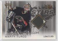 Authentic Game-Worn Jersey - Marty Turco #/155