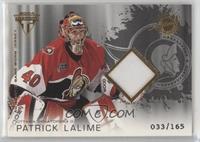 Authentic Game-Worn Jersey - Patrick Lalime #/165